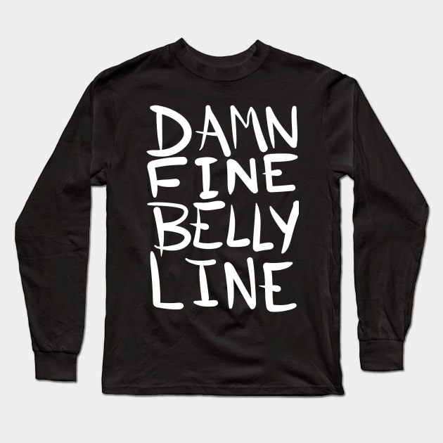 Fine Line - white Long Sleeve T-Shirt by Toni Tees